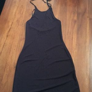 Armani Exchange size XS plum halter dress